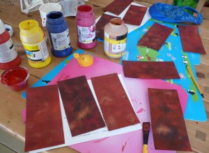 Valentine Day Card Production