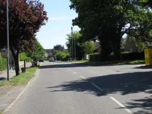 Glapthorn Road, Oundle in the sun (Photo by Peter Whatley)