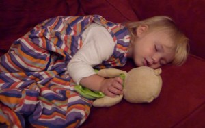 My daughter at 19 months (just after Aaron was born)