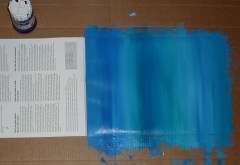 Painting for a card commission