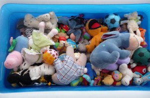 A Paddling Pool full of Teddies: Spot the Children...