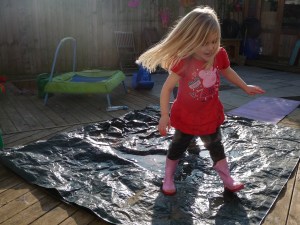 Impromptu Muddy Puddle