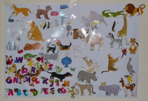 Daughter's more precise stick application