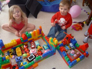 Mega Blocks Garages: a moment of calm