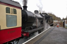 Our steam train today