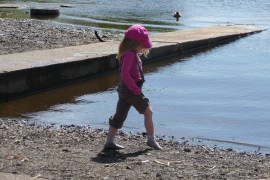 Paddling in Loch Lomond