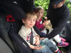 Taking a trip in the van