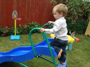 My little man growing up