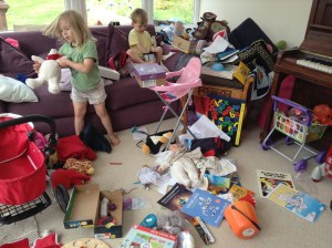 Playroom Carnage: We're taking Baby Annabelle to France