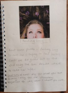 Cover and key story line of Finding Lucy