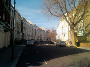 Helen's street in London