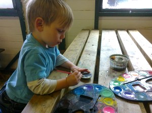 Painting the world black