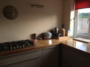 My lovely clean kitchen
