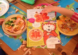 Butterfly eggy bread recipe found in a magazine