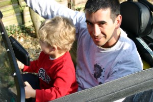 My leading man, before we were married