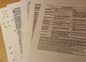 Mind-Numbing Paperwork