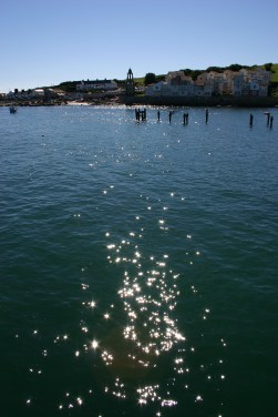 Swanage from the pier
