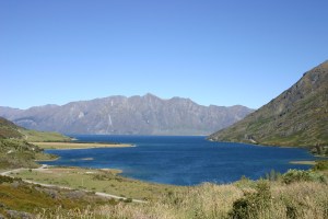 Driving to Wanaka - 2006/7 Honeymoon