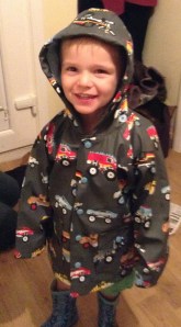 Preparing for a rainy school run