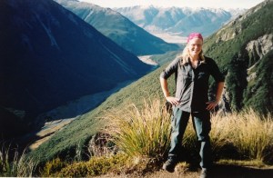 Knee agony but still smiling