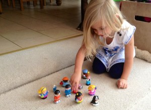 Setting up people bowling