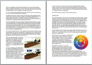 More pages from my pretentious project!