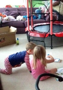 Doing Sounds in the playroom