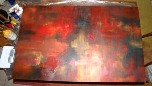 And the finished piece