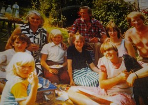 Grandma & Family (I'm bottom left)