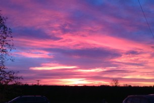 Red sky in the morning, sailor's warning