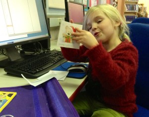 My daughter in silly mode