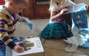 Planning gift opening for max enjoyment