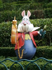 The White Rabbit at Disneyland Paris by Paul Beattie 