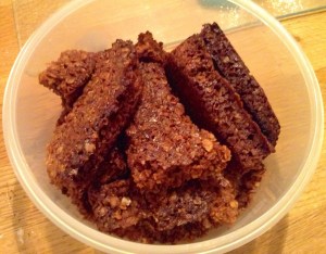 Burnt Flapjack