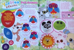 Using a magazine for ideas