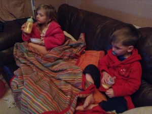 Getting ready for school!