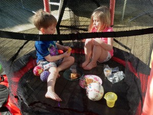 Picnic in the sun