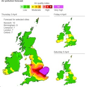 We live in the purple bit...