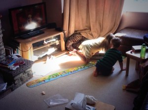 A brief moment of co-operation