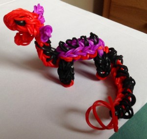 Loom-band Dragon