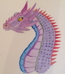 Watercolour Dragon