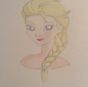 After first watercolour