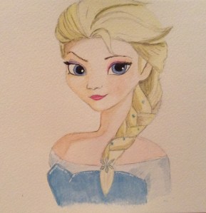 My Elsa Watercolour