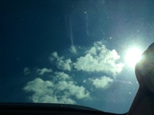 "One man's ceiling's another man's sky" Bon Jovi