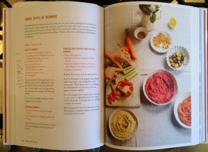 My scribbled notes on the hummus recipe