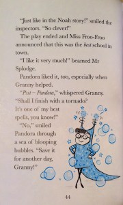 Plenty of examples of 'she beamed'